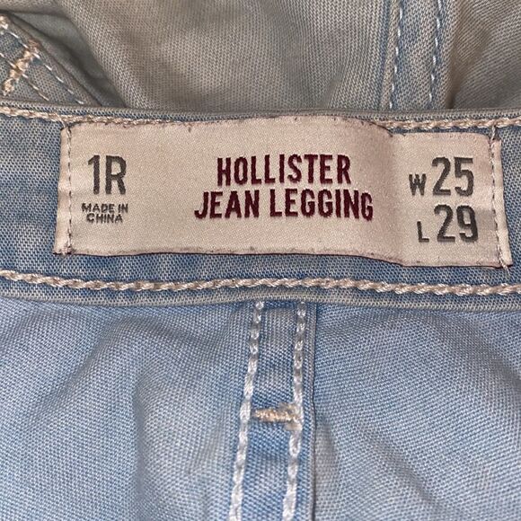 ✨ Hollister Jean Leggings Washed Light Blue✨ - Picture 5 of 5